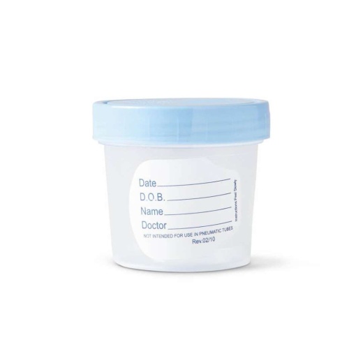 Polypropylene Specimen Containers - 4 Oz, Sterile