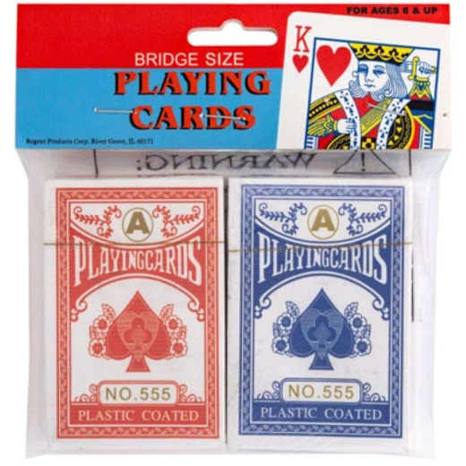 2-Pack Bridge Size Playing Cards - Perfect for Any Card Game