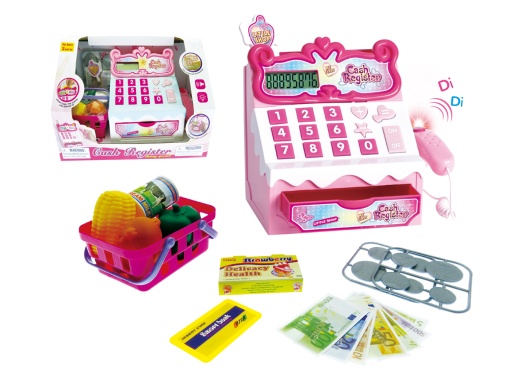 Cashier Playsets with Register and Money - Educational Toys for Kids