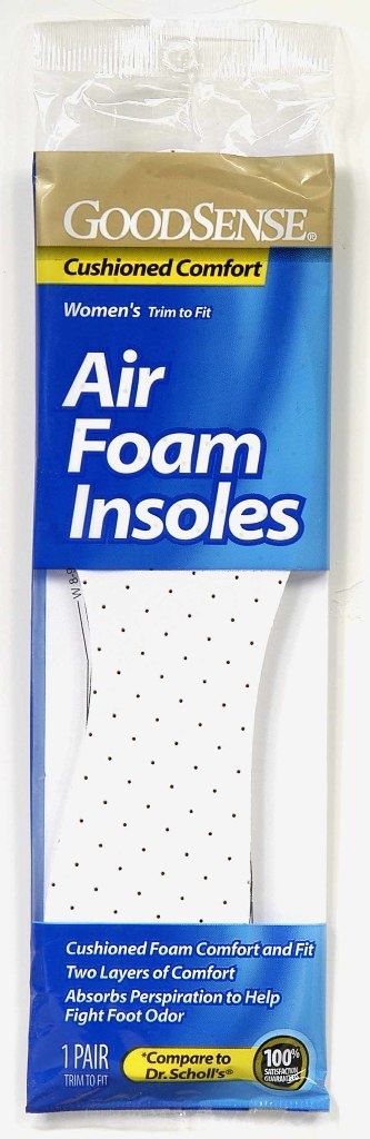 Women's Air Foam Insoles - Trim To Fit