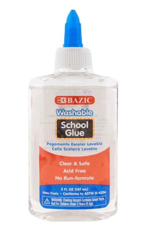 Liquid Glue - Washable, Clear, 5 Oz