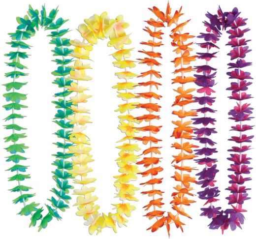 Waikiki Flower Leis - Assorted, 40"