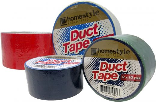 Duct Tape, Assorted Colors, 2" X 10Yd