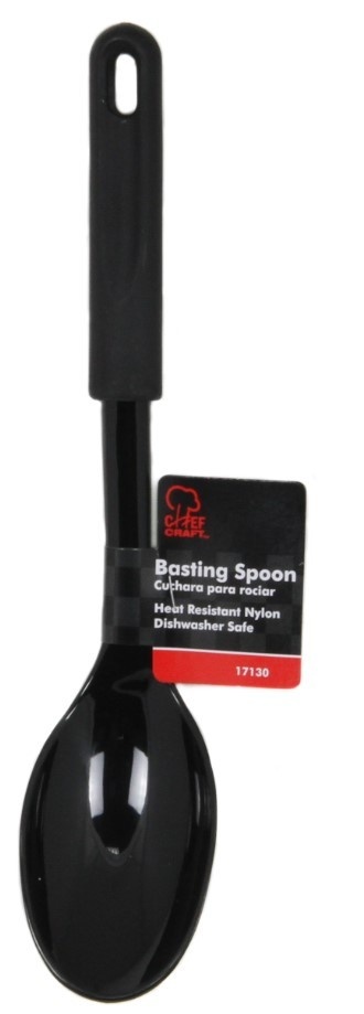 11.5" Basting Spoons - Black