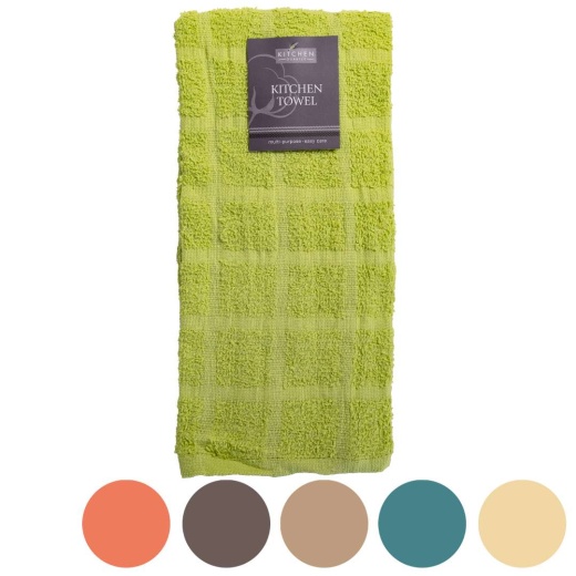 Kitchen Towels - Assorted Colors, 15 X 25"