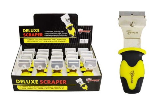 Scraper With Rubber Grip
