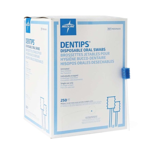 Dentips Oral Swabs - 250 Count