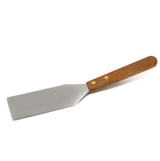 Chef's Spatulas - Solid, Stainless Steel, 8"
