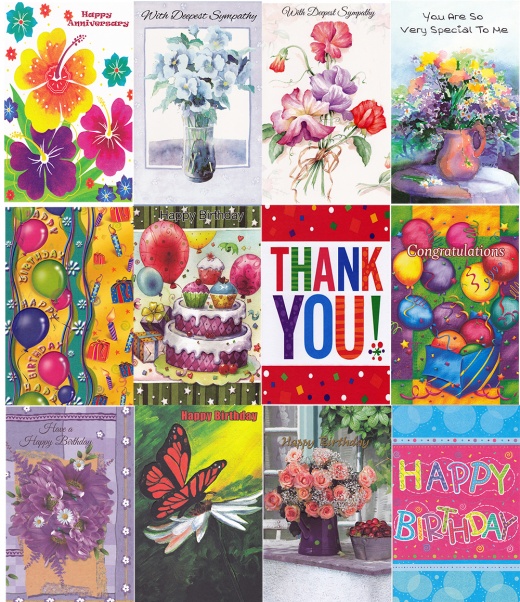 All Occasion Cards - Assorted, 5"x7.75"