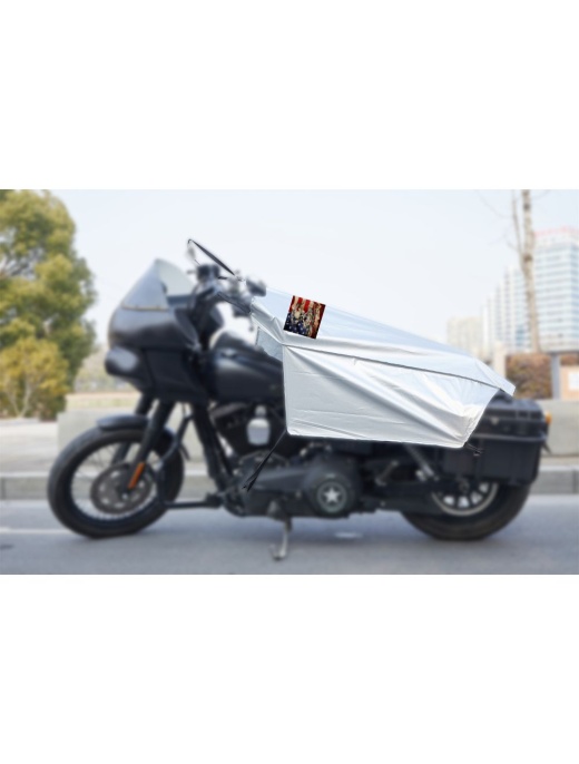 Dream Apparel Motorcycle Pow Mia Seat Shade Cover Waterproof & Sunproof Protection