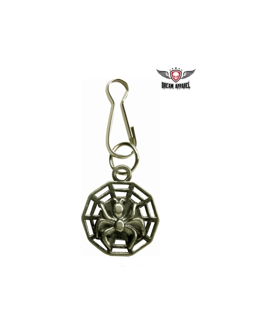 Spider On The Web Zipper Puller