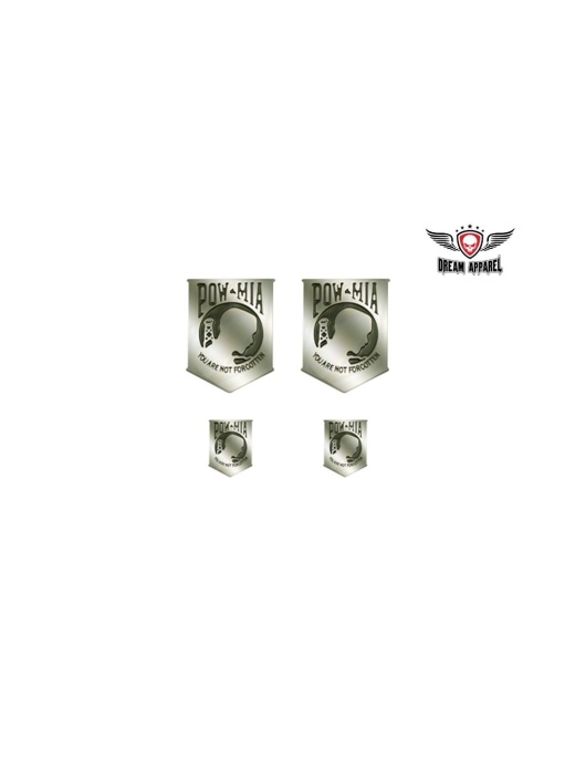 POW MIA Biker Pins - Customize Your Gear with Pride