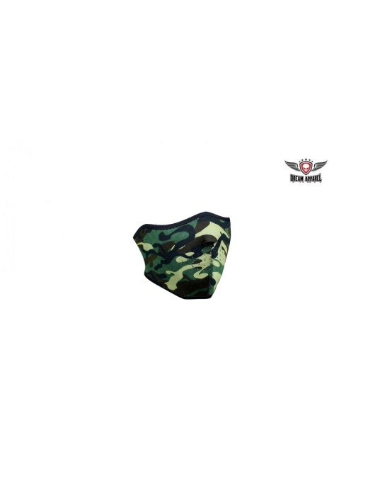 Camouflage Motorcycle Face Mask