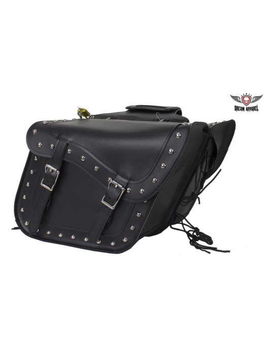 Dream Apparel Black Concealed Carry Saddlebag With Studs
