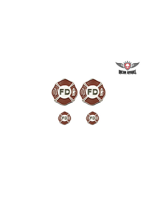 Fire Department Biker Pins