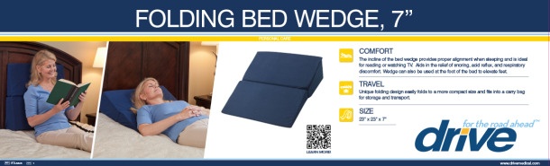 Folding Bed Wedges