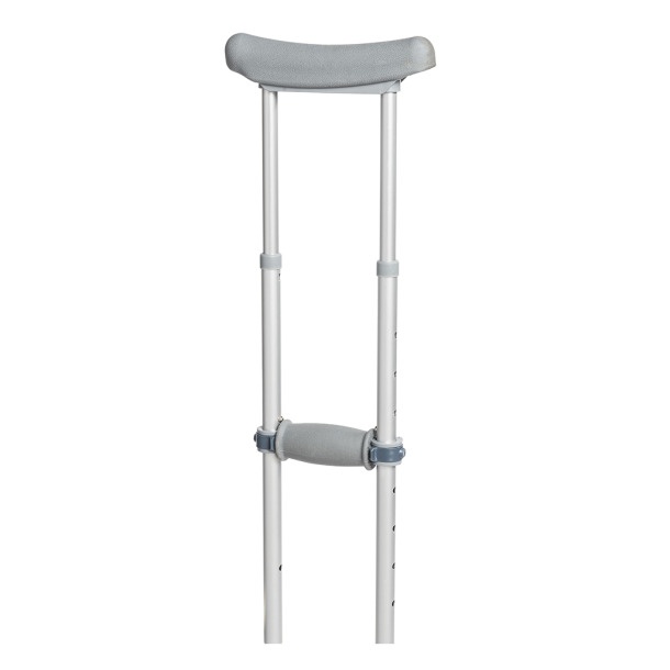 Universal Aluminum Crutch With Accessories
