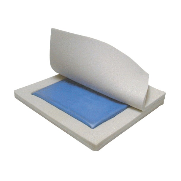 Gel "E" Skin Protection 3" Gel/Foam Wheelchair Cushion