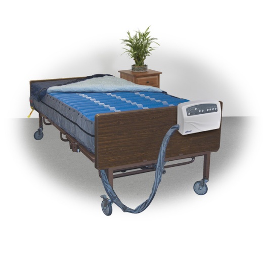 Med-Aire Plus 10" Bariatric Alternating Pressure And Low Air Loss Mattress Replacement System