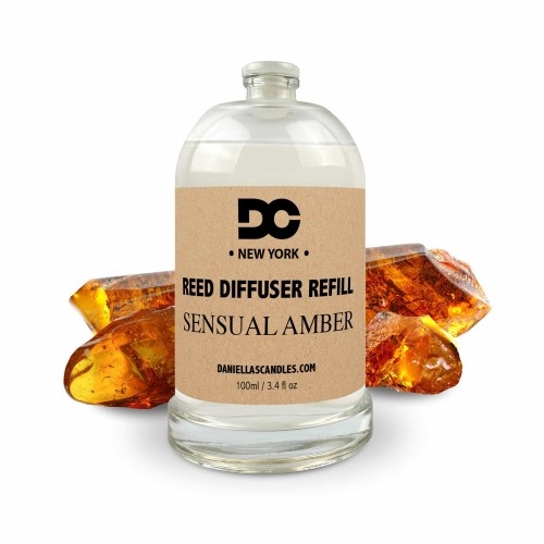 Sensual Amber Reed Diffuser Refill Oil