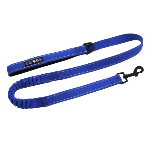 Soft Pull Traffic Dog Leash - Cobalt Blue One Size