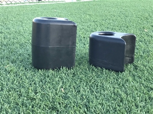 8" Plastic Playground Border End Cap With Spike