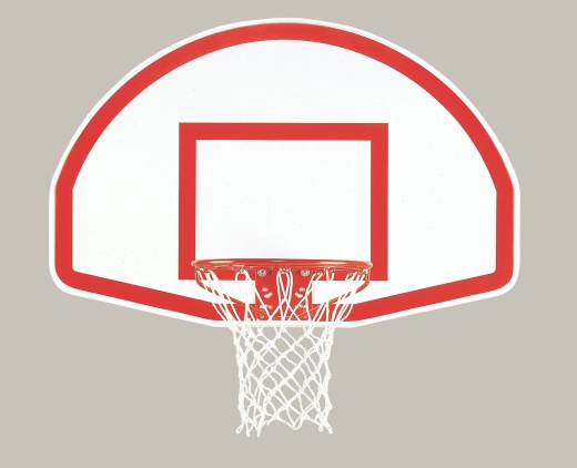 Life Guard Aluminum Backboard W/Shooters Square