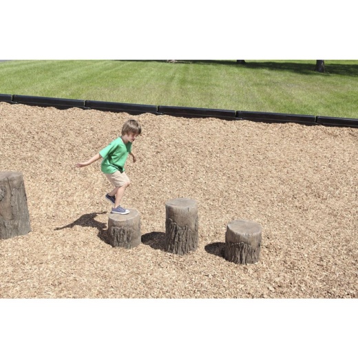 Tree Stumps - Set Of 3 (Ages 2-5) Playground Steppers