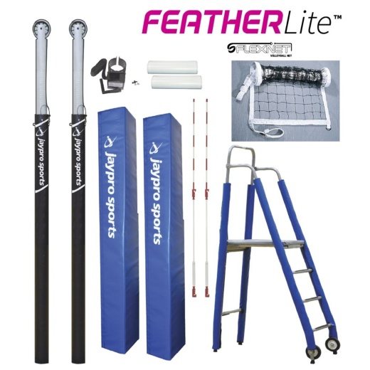 Featherlite Volleyball System Package