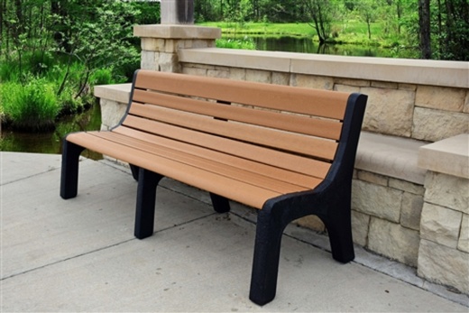 6' Newport Park Bench - Portable