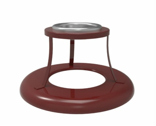 32 Gallon Ash Tray Bonnet Top Lid