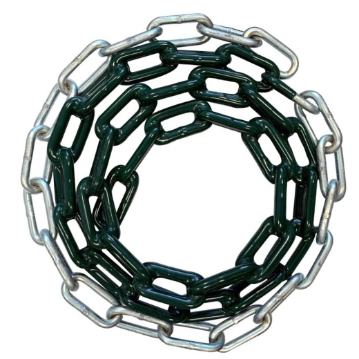 3/16 Inch - Plastisol Coated Swing Chain - 68 Inch Length