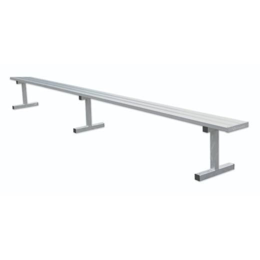15 Foot Player Bench Without Back - Portable
