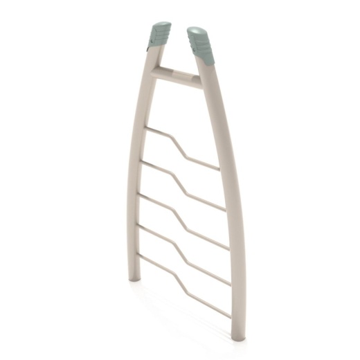 Curved Post Bent Rung Vertical Ladder