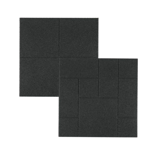 24'' Dual-Sided Rubber Paver - Residential Use