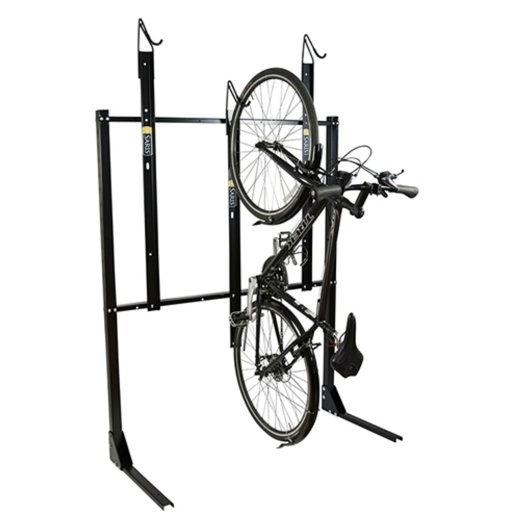 3-Bike Non Locking Wall Mount Bike Rack