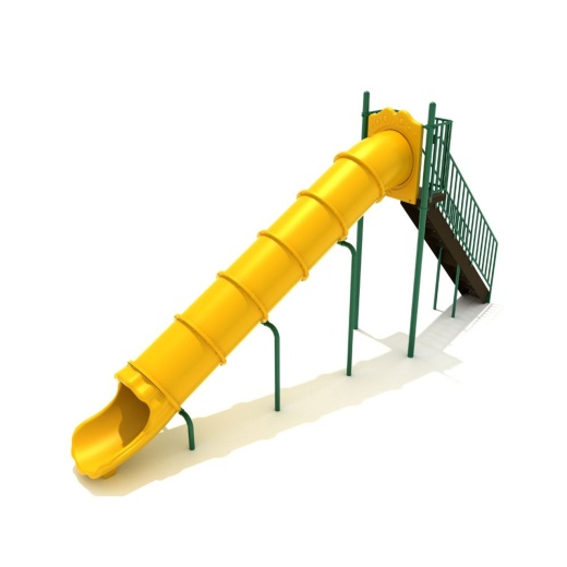 8 Foot Straight Tube Slide