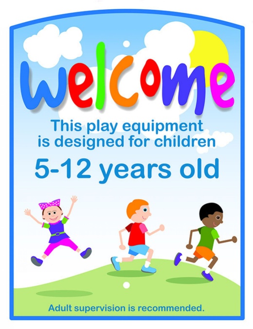 Welcome Sign 5-12 Years Old