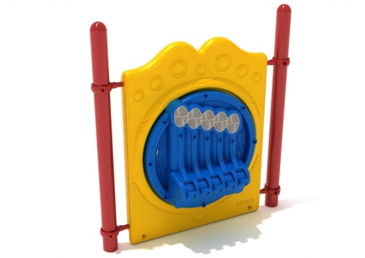 Freestanding Chime Panel With Posts