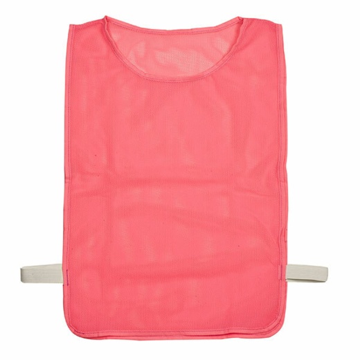 Deluxe Adult Mesh Pinnie - Neon Pink