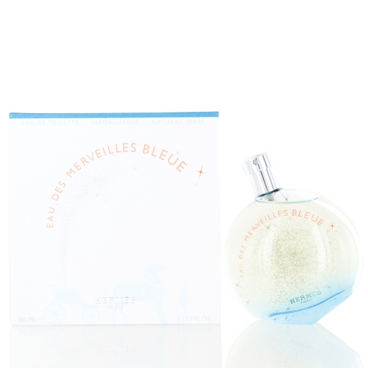 Eau Des Merveilles Bleue/Hermes Edt Spray 3.3 Oz (100 Ml) (W)