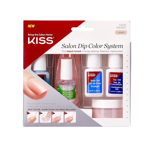 Bl Kiss Salon Dip Color System Kit - Pack Of 3