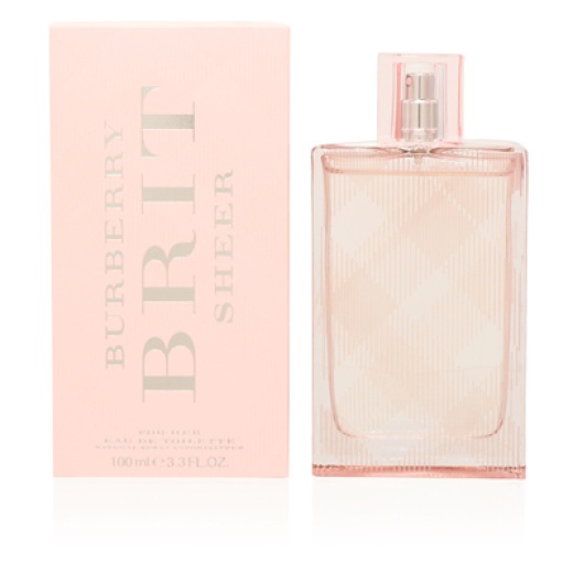 Cs Burberry Brit Sheer/Burberry Edt Spray 3.3 Oz (100 Ml) (W)
