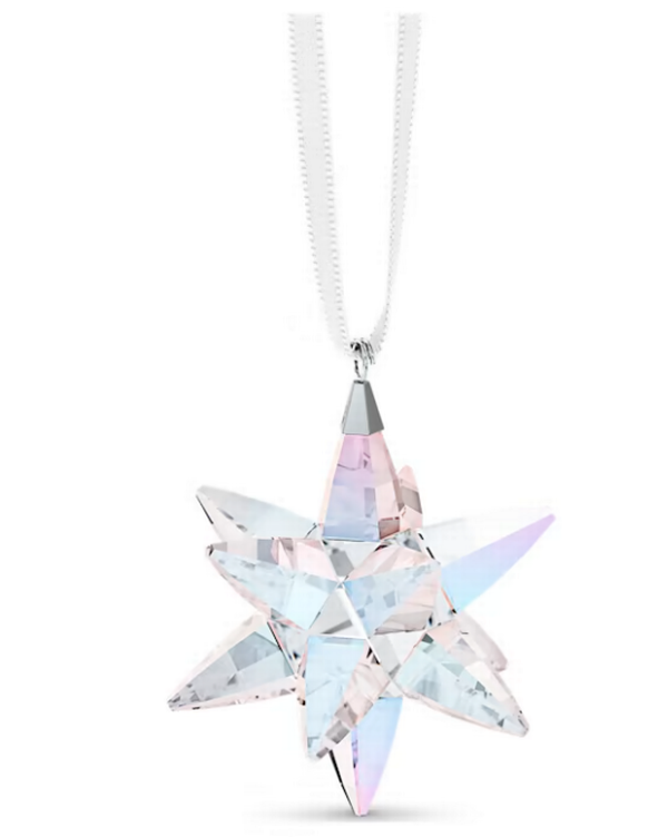 Swarovski Collection Star Ornament, Shimmer, Small