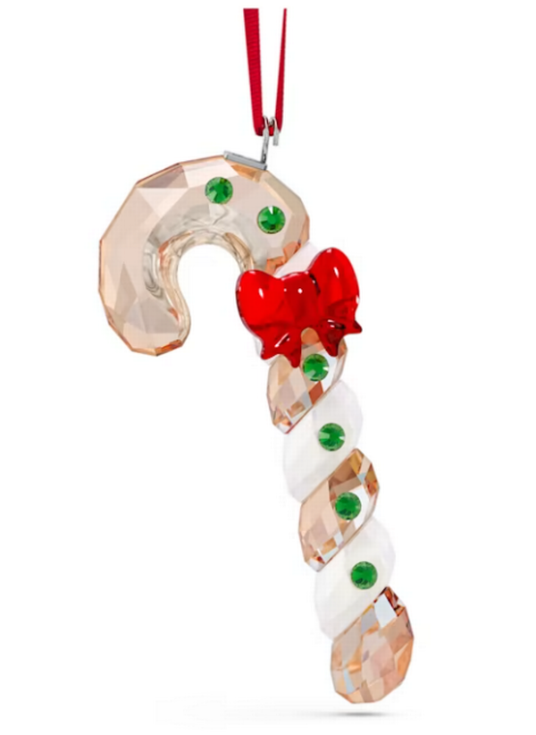 Swarovski Collections Holiday Cheers Gingerbread Candy Cane Ornament