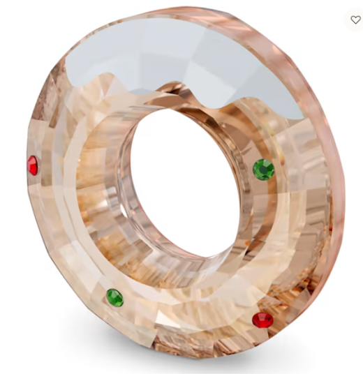 Swarovski Holiday Cheers Gingerbread Donut Magnet