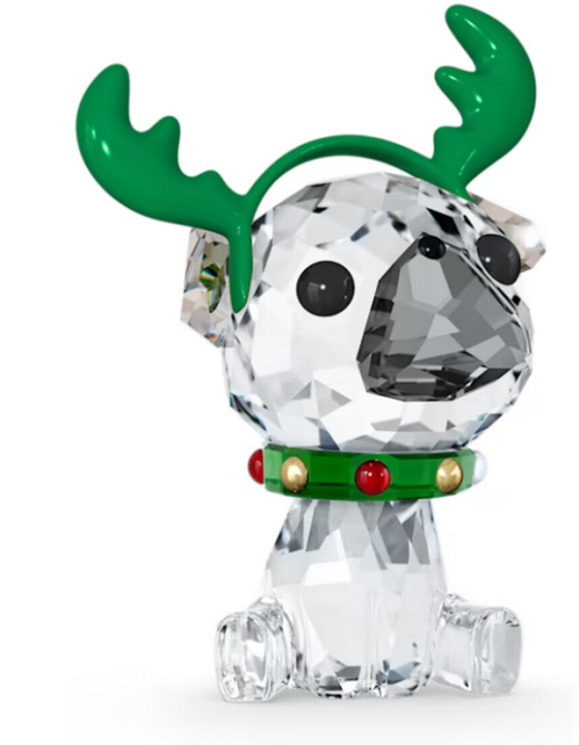 Swarovski Collections Holiday Cheers Pug