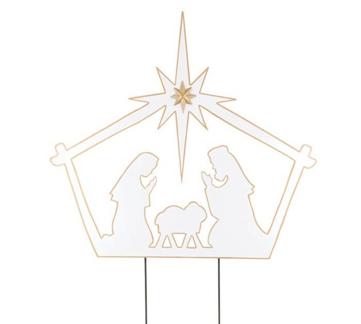 Nativity Yard Stake