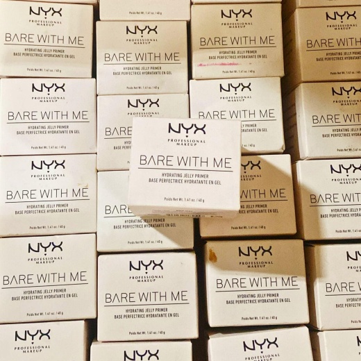 Nyx Professional Makeup Bare With Me Hydrating Jelly Primer 1.41Oz (25 Pcs Lot)