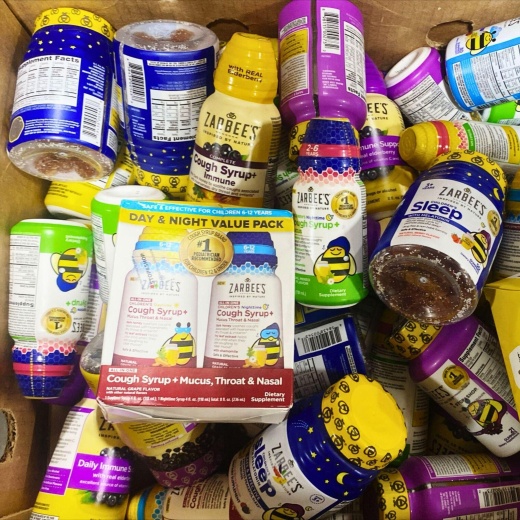 Zarbee's Meds Mix Includes Gummies & Syrups (50 Pcs Lot)